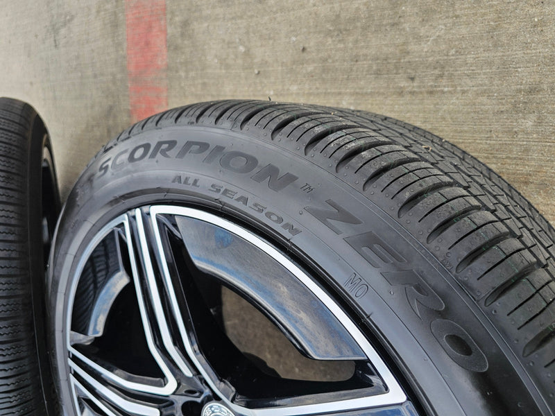 21" Mercedes GLE AMG OEM black wheels rims 85940 85941 tires 2024 2025 2026 Texas Truck Tire