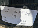 20" Ford F-250 F-350 OEM black TREMOR 10299 10484 wheels rims MICHELIN DEFENDER Texas Truck Tire