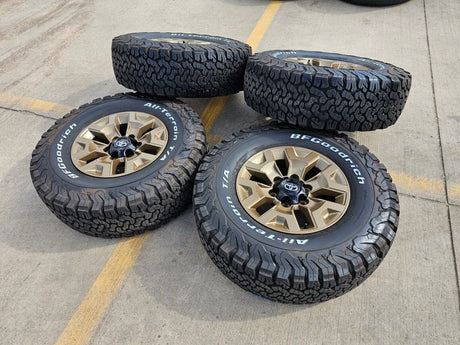 16" Toyota Tacoma TRD wheels rims 75189 OEM 4Runner FJ BFG NEW Texas Truck Tire