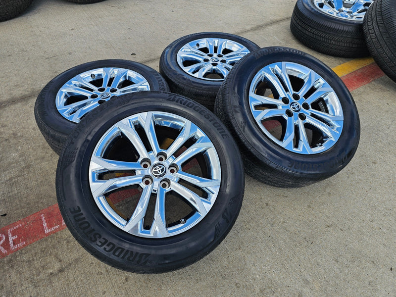 18" Toyota Sienna XSE OEM 69149 wheels rims Camry Avalon Lexus 2024 2025 2026 Texas Truck Tire