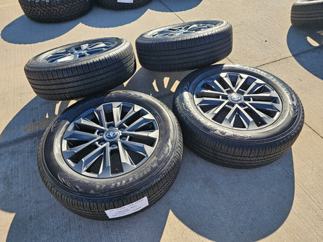 20" Toyota Land Cruiser OEM wheels rims 94057 Tundra Sequoia 2024 2025 2026 NEW Texas Truck Tire
