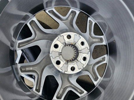 20" GMC Sierra Yukon AT4 Tahoe Silverado OEM wheels rims tires 2022 2023 2024 Texas Truck Tire