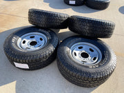17" Ford F-250 F-350 OEM 3828 wheels rims tires HANKOOK DYNAPRO A/T2 35" Texas Truck Tire