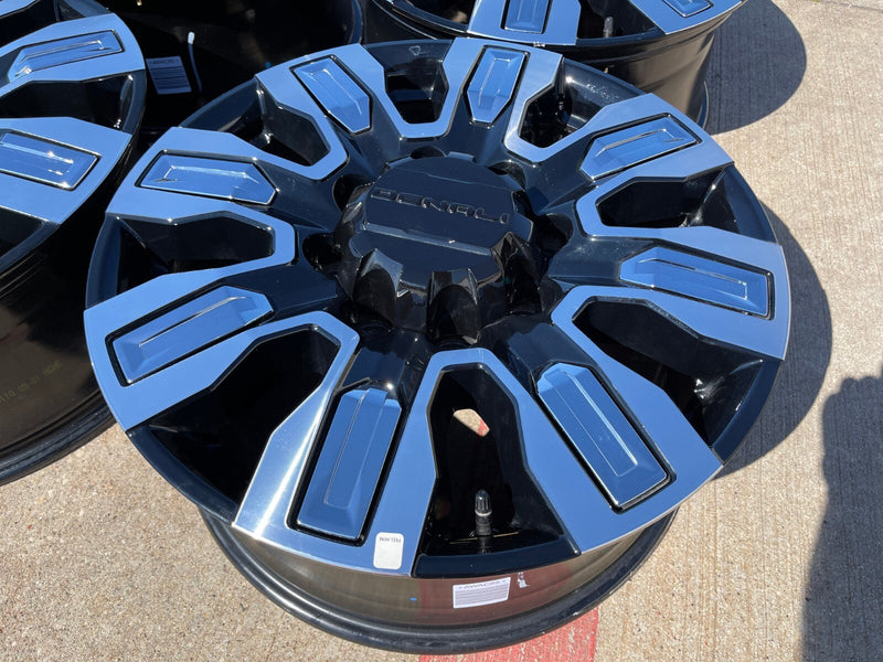20" Chevy Silverado ULTIMATE 2500 3500 OEM 5958 14138 wheels rims 2025 2026 NEW Texas Truck Tire