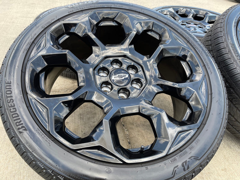 24" Chevy GMC Yukon Sierra Tahoe Cadillac Escalade V OEM wheels rims 2026 NEW Texas Truck Tire
