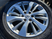 20" Infiniti QX56 QX80 OEM 73769 wheels rims Nissan Titan Armada tires Texas Truck Tire