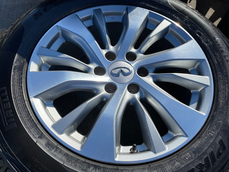 20" Infiniti QX56 QX80 OEM 73769 wheels rims Nissan Titan Armada tires Texas Truck Tire