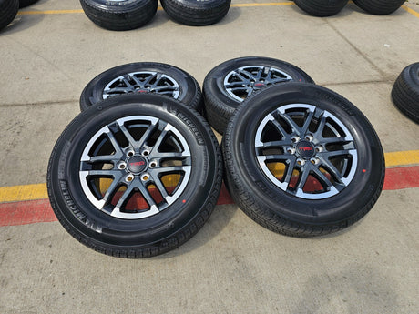 18" Toyota Tacoma TRD OEM black wheels rims tires 2024 2025 NEW Texas Truck Tire