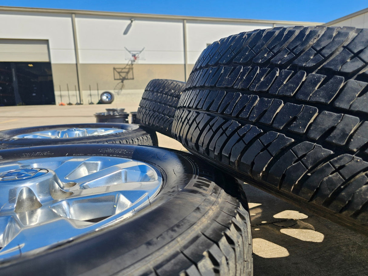 20" Dodge Ram 2500 3500 LARAMIE OEM 2700 wheels rims tires MICHELIN Texas Truck Tire