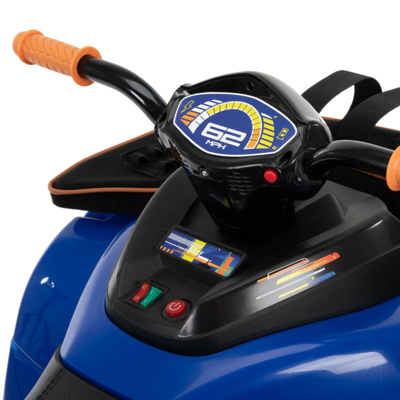 Huffy Kids 12-Volt ATV Battery Ride On Toy with Straps for Nerf Toys - Perfect for Outdoor Adventures!
