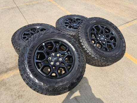 18" Ford F-150 OEM rims wheels 95049 10340 Expedition2025 2026 NEW GOODYEAR Texas Truck Tire