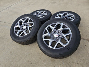 20" GMC Sierra Yukon AT4 Tahoe Silverado OEM wheels rims tires 2022 2023 2024 Texas Truck Tire