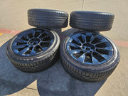 20" Tesla Model Y OEM INDUCTION wheels rims 2022 2023 2024 2025 2026 GOODYEAR Texas Truck Tire