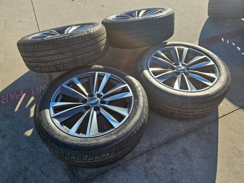 22" Cadillac Escalade Platinum OEM wheels rims tires 2024 2025 2026 NEW Texas Truck Tire
