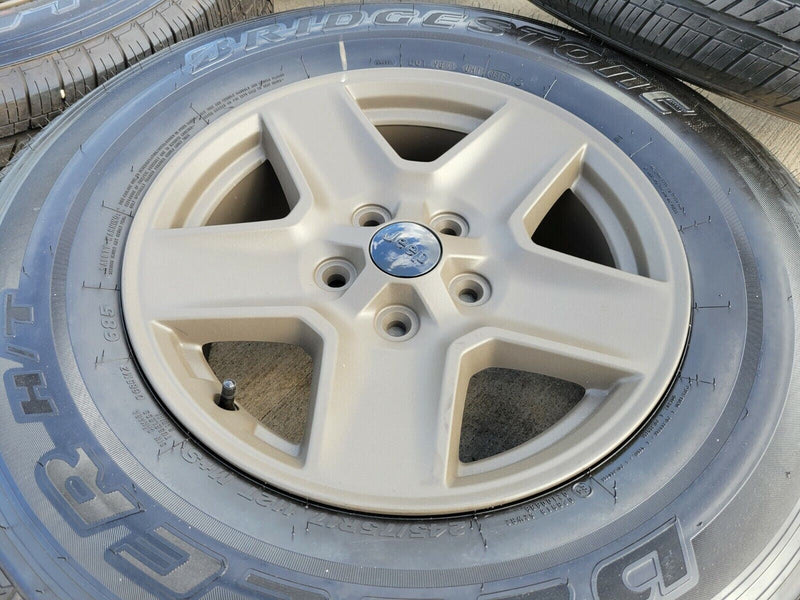 17" Jeep Gladiator MILITARY EDITION OEM wheels rims 9235 Wrangler tires Texas Truck Tire