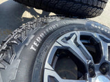 18" GMC Sierra Canyon Chevy Tahoe Colorado OEM 5910 wheels rims 2024 2025 NEW Texas Truck Tire