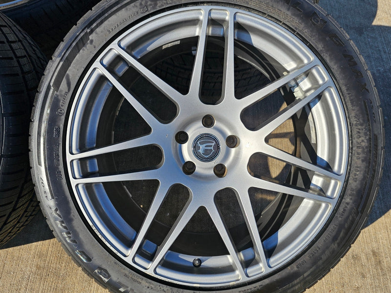 20" 20x9.5 20x10.5 Forgestar Performance F14 Dodge Charger Challenger wheel rims Texas Truck Tire