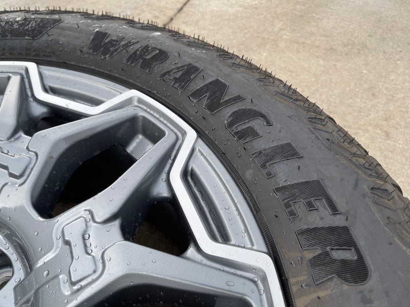22" Hummer EV HEV 2500 OEM 8x165 14094 wheels rims 2022 2023 2024 2025 2026 Texas Truck Tire