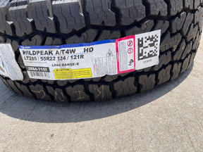 (1) 285/55/22 Falken Wildpeak A/T4 AT4W tire 285/55r22 NEW Texas Truck Tire