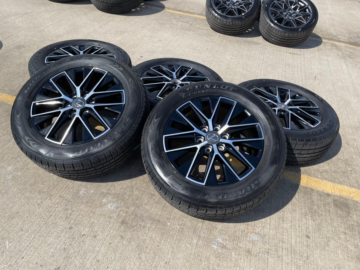 20" Lexus GX550 OEM wheels rims Toyota Land Cruiser Tundra 10545 LX600 2025 NEW Texas Truck Tire