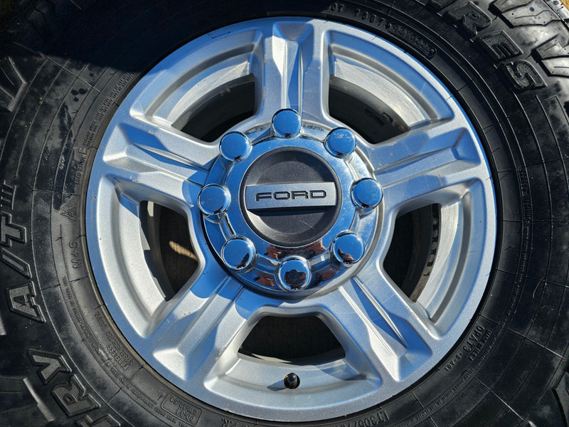 17" Ford F-250 F-350 OEM 10096 TREMOR wheels rims tires TOYO A/T3 34" Texas Truck Tire
