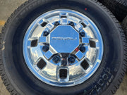 18" GMC Sierra 3500 DENALI Dually rims wheels OEM 8x210 2025 2026 MICHELIN NEW Texas Truck Tire