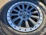 (5) 18" INEOS Grenadier OEM wheels rims tires beadlock 2023 2024 2025 2026 NEW Texas Truck Tire