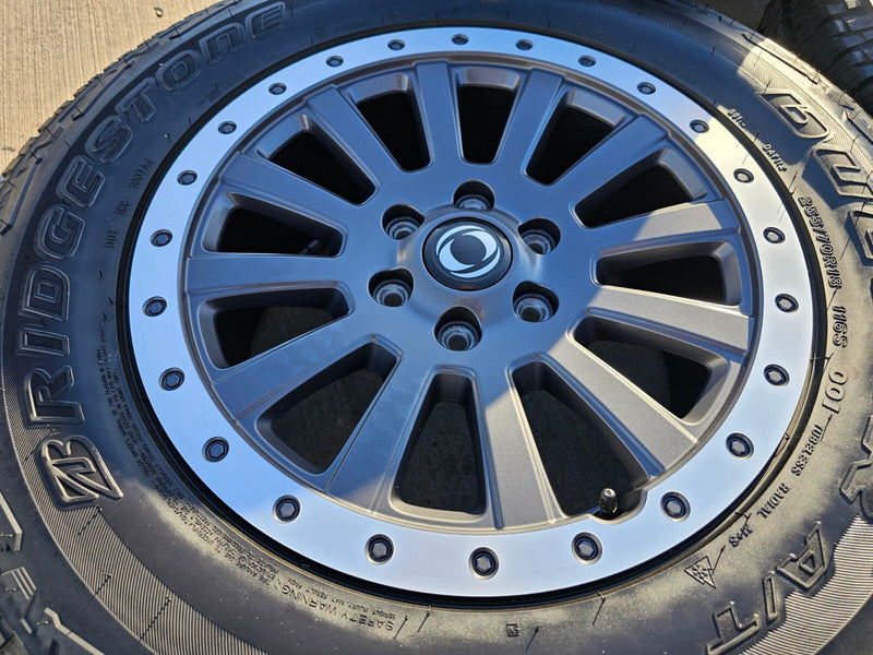 (5) 18" INEOS Grenadier OEM wheels rims tires beadlock 2023 2024 2025 2026 NEW Texas Truck Tire