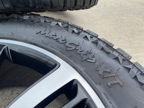 22" Cadillac Escalade Platinum OEM 4738 wheels rims tires 35" Texas Truck Tire