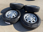 17" Ford F-150 OEM rims wheels 3857 tires steel 2022 2023 2024 2025 2026 NEW Texas Truck Tire