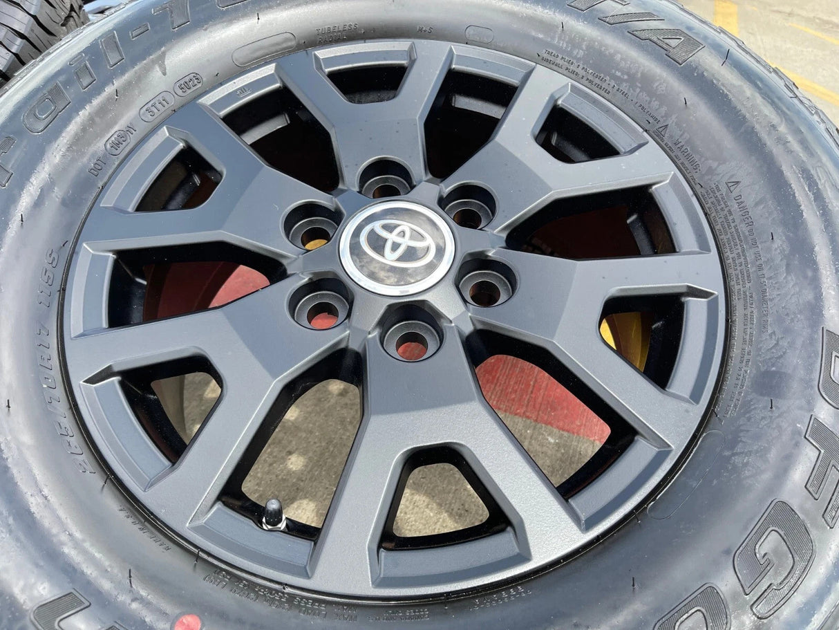 17" Toyota Tacoma 4Runner TRD OEM 10637 94254 wheels rims 2025 2026 NEW BFG Texas Truck Tire