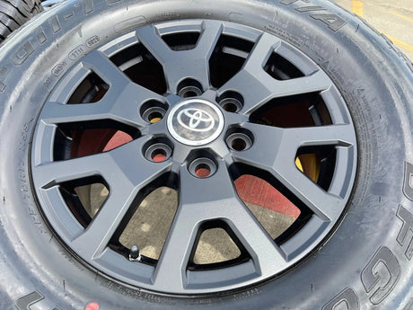 17" Toyota Tacoma 4Runner TRD OEM 10637 94254 wheels rims 2025 2026 NEW BFG Texas Truck Tire