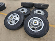 17" Chevy Silverado GMC Sierra 3500 Dually simulator rims wheels OEM 8094 NEW Texas Truck Tire