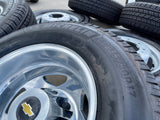 17" Chevy Silverado GMC Sierra 3500 Dually rims wheels OEM 5519 5520 NEW Texas Truck Tire