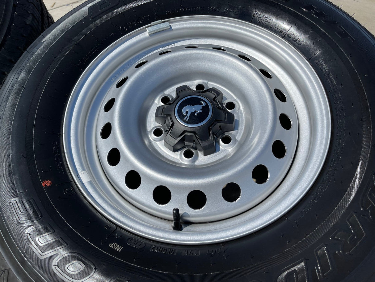 16" Ford Bronco steel wheels rims tires 10226 Ranger 2023 2024 2025 2026 NEW Texas Truck Tire