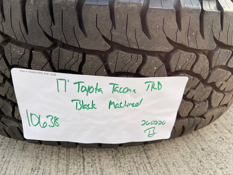 17" Toyota Tacoma 4Runner TRD OEM 10638 wheels rims 2024 2025 2026 BFG NEW Texas Truck Tire