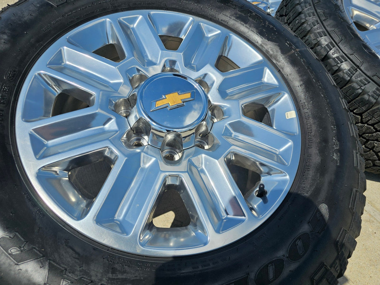 20" Chevy Silverado High Country LTZ 2500 3500 OEM 14124 wheels rims tires NEW Texas Truck Tire