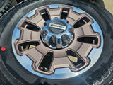 20" Ford F-250 F-350 OEM 10487 LIMITED KING RANCH tan wheels rims 2024 2025 NEW Texas Truck Tire