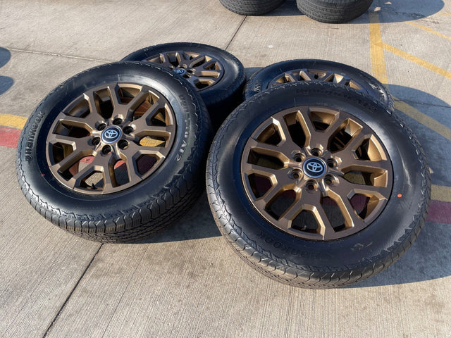 20" Toyota Tundra TSS TRD OEM wheels rims BRONZE 95359 Sequoia 75277 NEW Texas Truck Tire