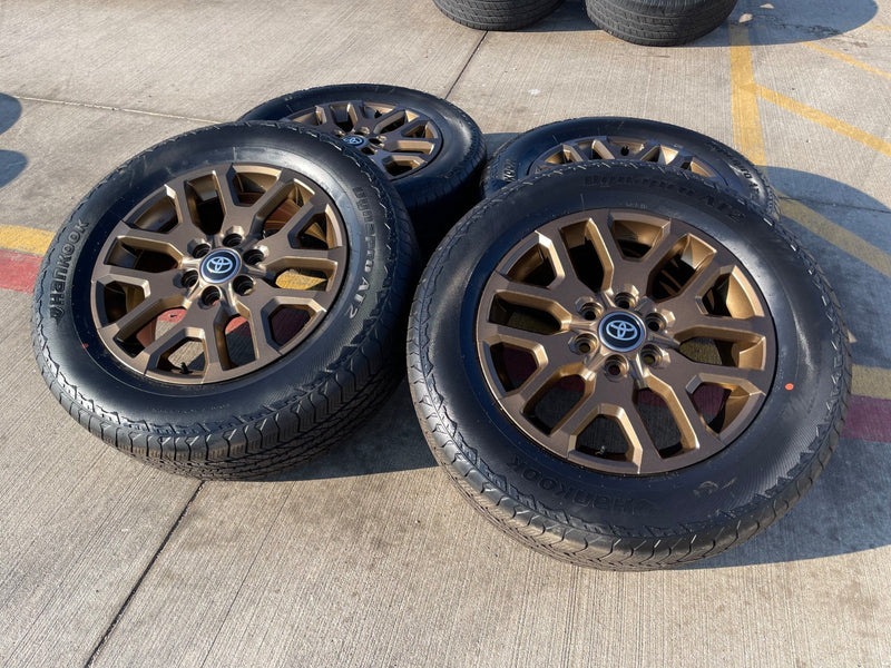 20" Toyota Tundra TSS TRD OEM wheels rims BRONZE 95359 Sequoia 75277 NEW Texas Truck Tire