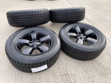 20" Dodge Ram 1500 OEM wheels rims 2495 black 5x139 tires BRIDGSETONE NEW Texas Truck Tire