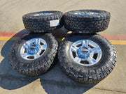 17" Ford F-250 F-350 OEM 10096 TREMOR wheels rims tires TOYO A/T3 34" Texas Truck Tire