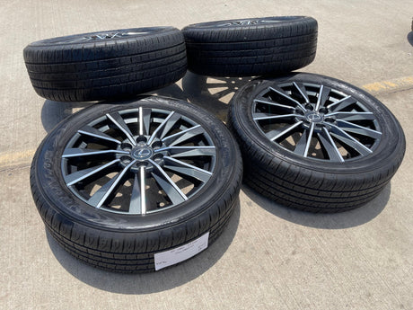22" Toyota Tundra Sequoia OEM wheels rims 78519 Land Cruiser GX550 2024 2025 Texas Truck Tire