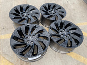 22" Lincoln Navigator OEM 10665 rims wheels BLACK LABEL 2025 2026 2027 NEW Texas Truck Tire