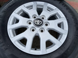 17" Toyota Tacoma 4Runner TRD OEM 94254 10637 wheels rims 2026 FIRESTONE NEW Texas Truck Tire