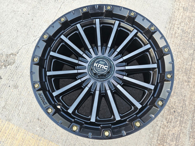 KMC Signal KM102 CENTER CAP Ram 1500 Jeep Wrangler Gladiator 5x127 5x139 Texas Truck Tire