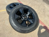 20" Ram 1500 OEM 2021 2022 2023 2024 2025 spare wheel rim black 2675 2722 Texas Truck Tire