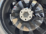 22" GMC Yukon Sierra Escalade OEM 95027 4875 wheels rims BLACK 2024 2025 2026 Texas Truck Tire