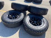 17" Ford F-150 Raptor OEM 10115 rims wheels tires KENDA R/T 37" Texas Truck Tire