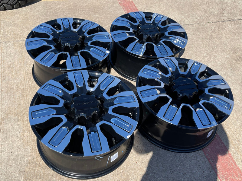 20" Chevy Silverado ULTIMATE 2500 3500 OEM 5958 14138 wheels rims 2025 2026 NEW Texas Truck Tire